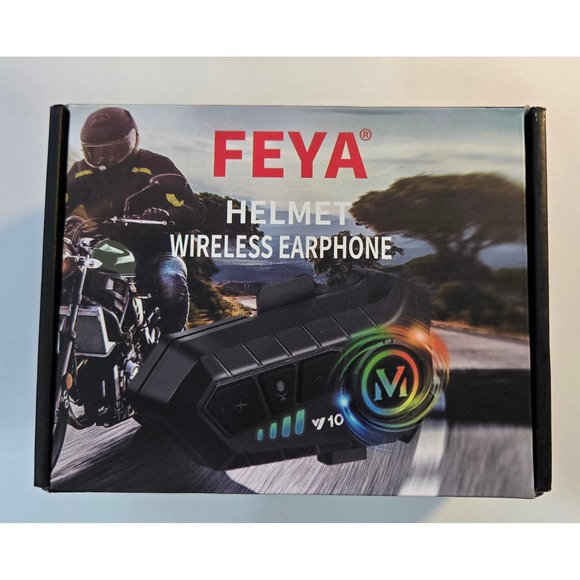 Feya Other - Feya Y10 Helmet Wireless Earphone Bluetooth 5.3 IPX6 Motorcycle Headset